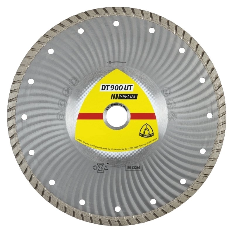 Алмазный диск KLINGSPOR 100X2,2X22,23/16/GR/S/DT/SPECIAL/DT900UT