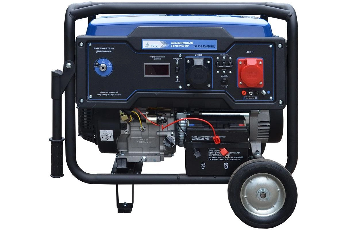 Бензиновый генератор SGG 8000EH3NU (060017)