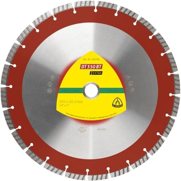 Алмазный диск KLINGSPOR 350X3X20/24ST/10/S/DT/EXTRA/DT350BT