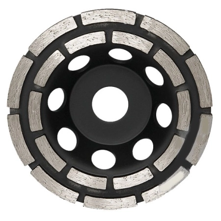 Алмазная чашка ESPIRA двухрядная KGDF OPTIMA 125х22,23х5 мм