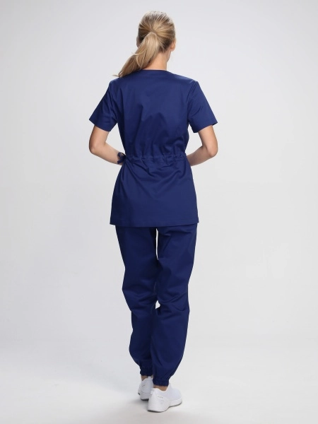 фото костюм женский сити-001 (тк.смесовая,145) medline, т.синий