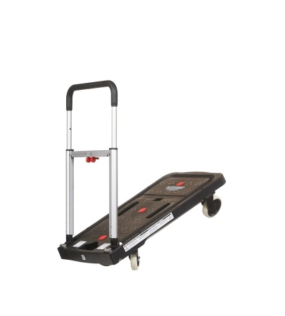 фото тележка платформенная magna cart ff-s складная, алюминий, сталь, пластик, грузоподъемность 137кг