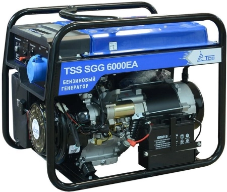 Бензиновый генератор SGG 6000 EA (190003)