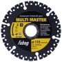 Алмазный диск FUBAG MULTI MASTER (88115-3) Ф115х22мм по бетону/металл/дерево