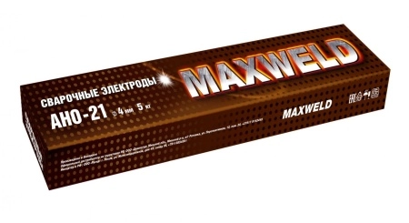 фото электроды maxweld ано-21 4мм 5кг