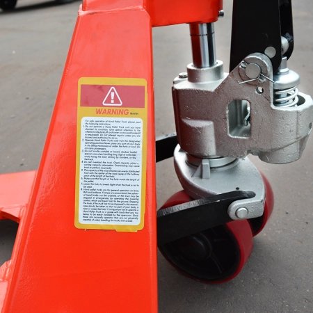 фото ручная гидравлическая тележка низкопрофильная oxlift ox10-l35 35 мм 1000 кг