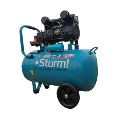 Компрессор безмасляный STURM AC93250OL бесшумный