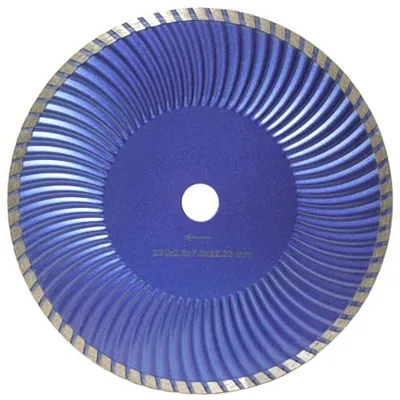 Диск турбо COBRA Standard Wave д.230*22,2 (2,8*7)мм | железобетон/dry DIAMASTER