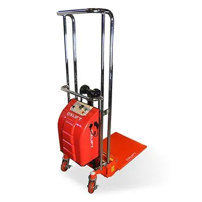 фото штабелер с электроподъемом ses 4015 mini oxlift 1500 мм 400 кг