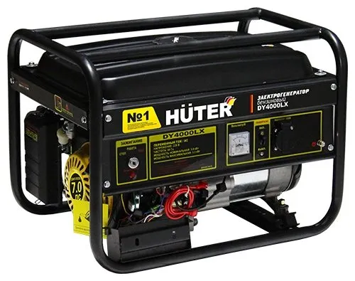 Портативный бензогенератор HUTER DY4000LX